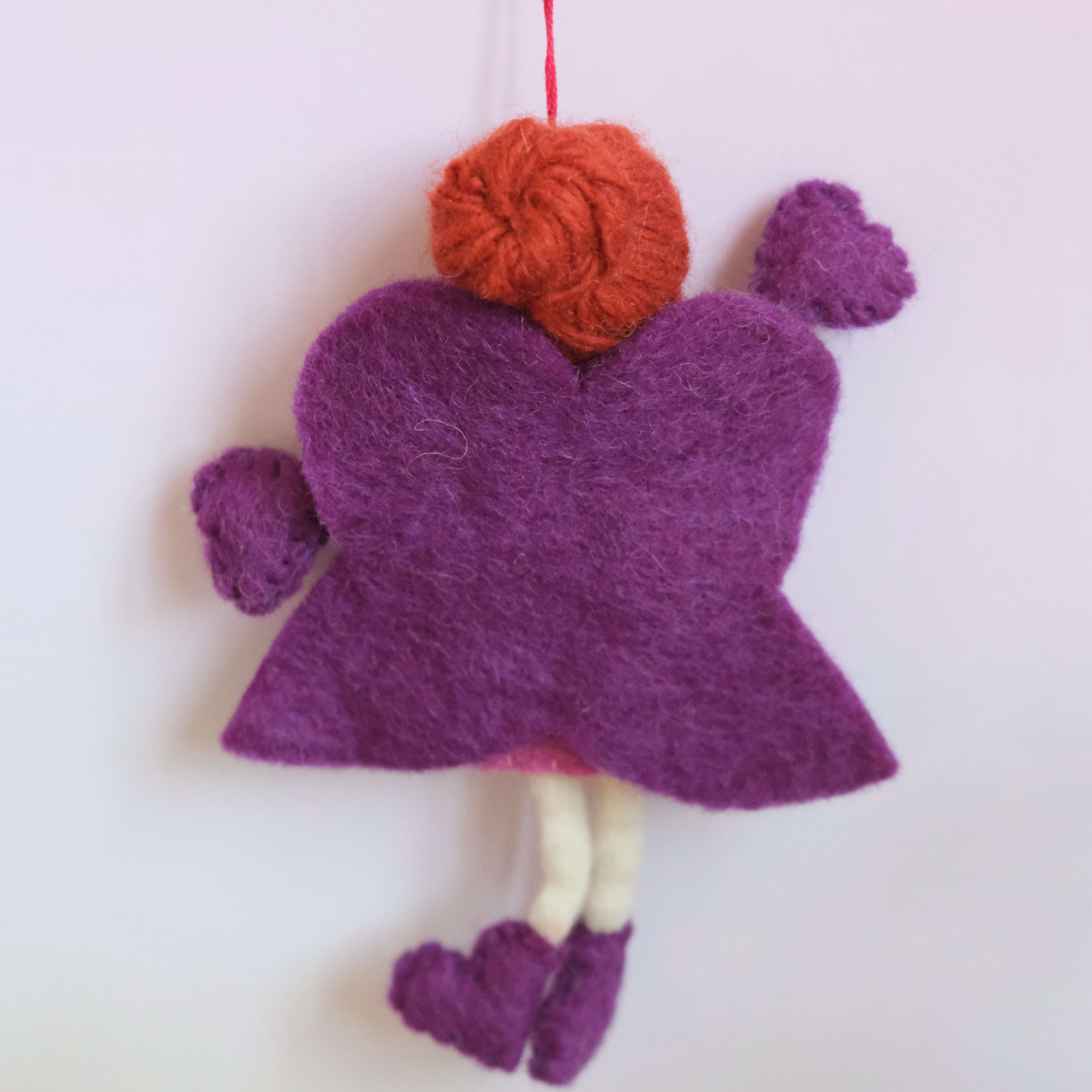 Handmade Felted Doll 