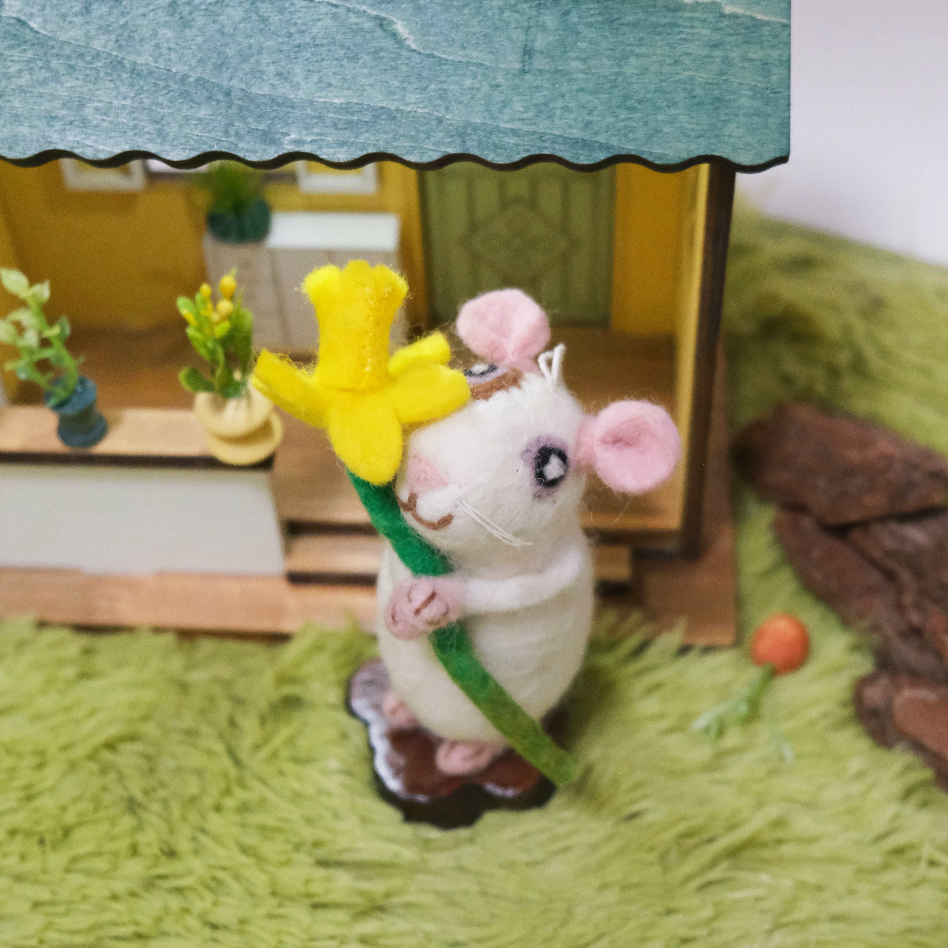 Handcrafted Felt Mouse