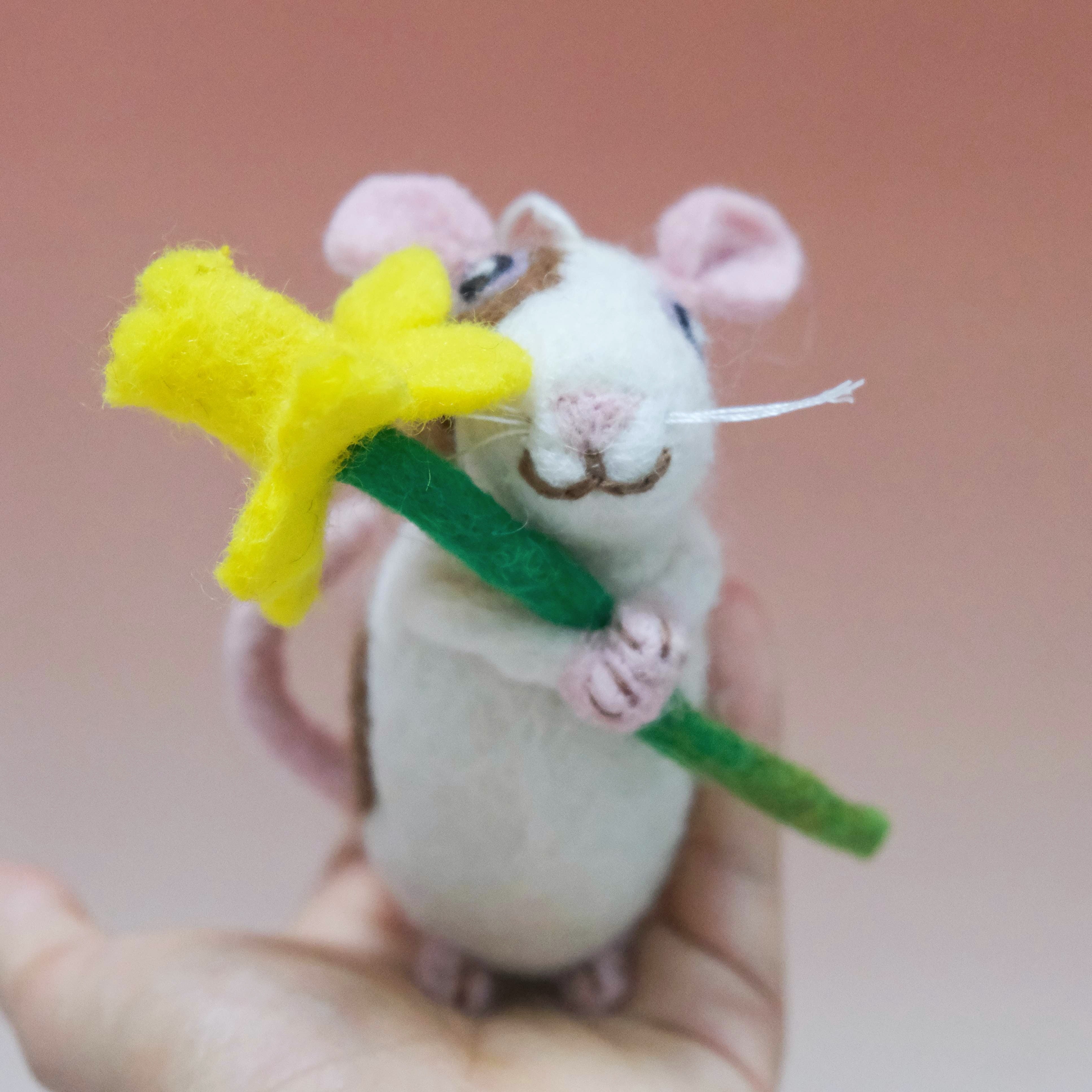 Handcrafted Felt Mouse