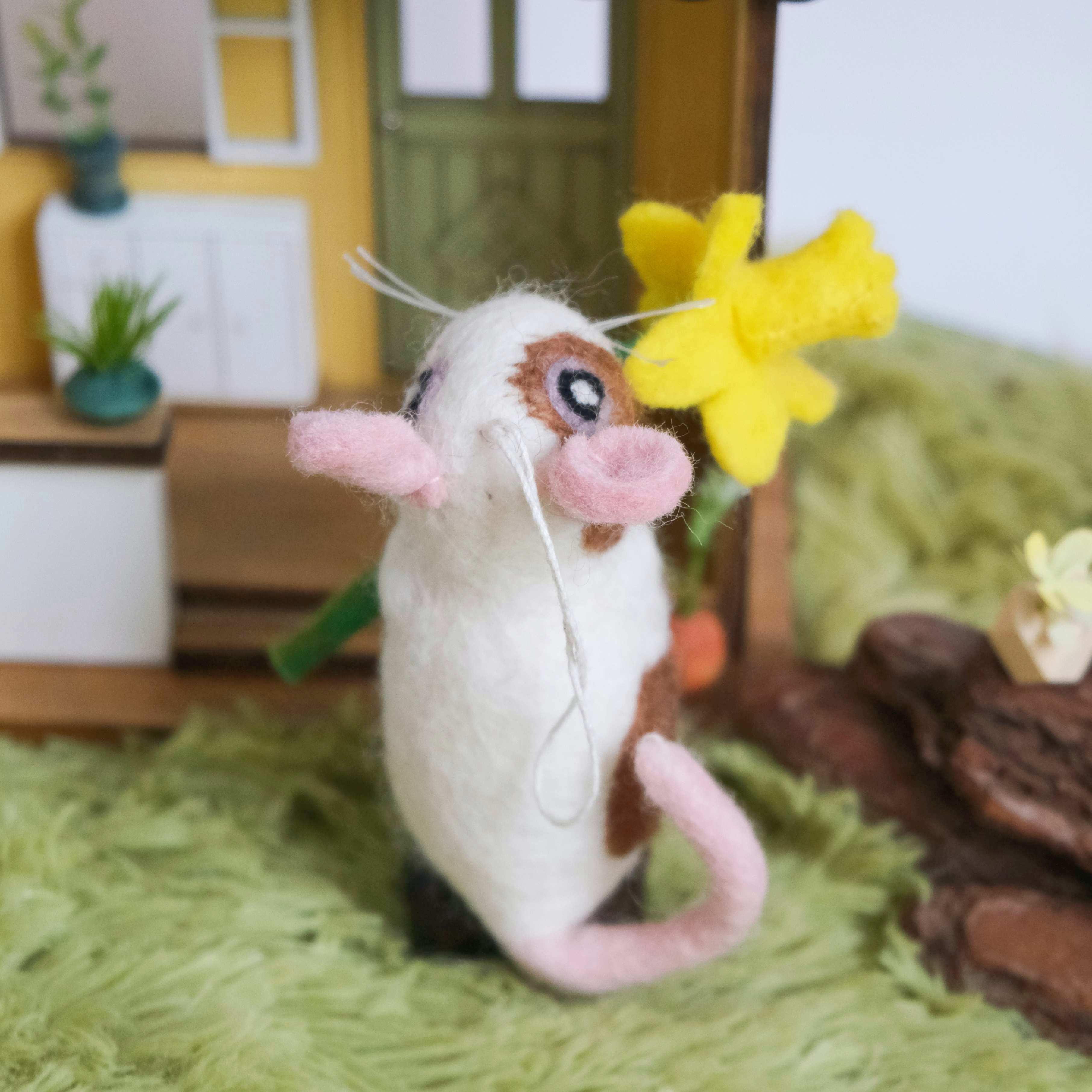 Handcrafted Felt Mouse