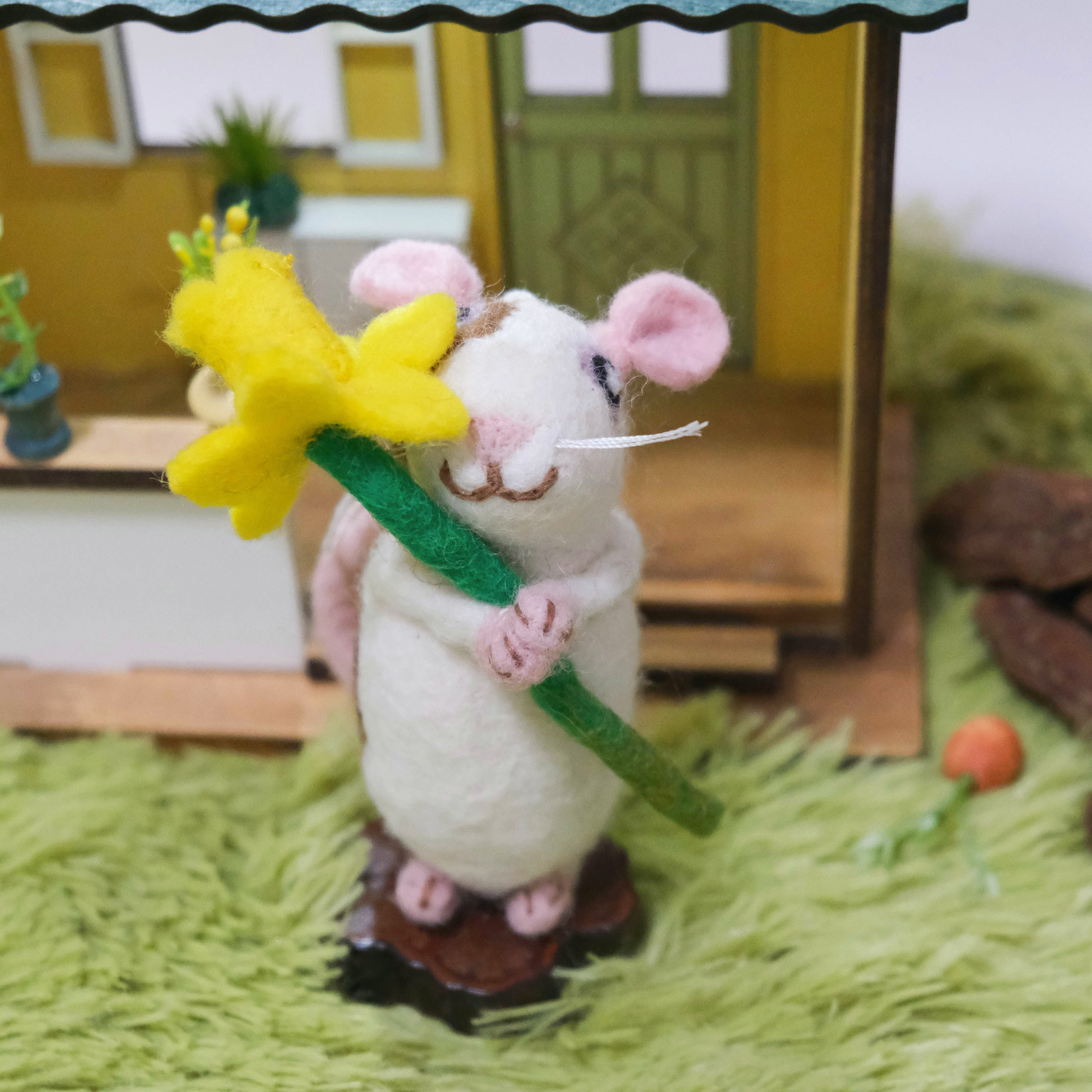 Handcrafted Felt Mouse