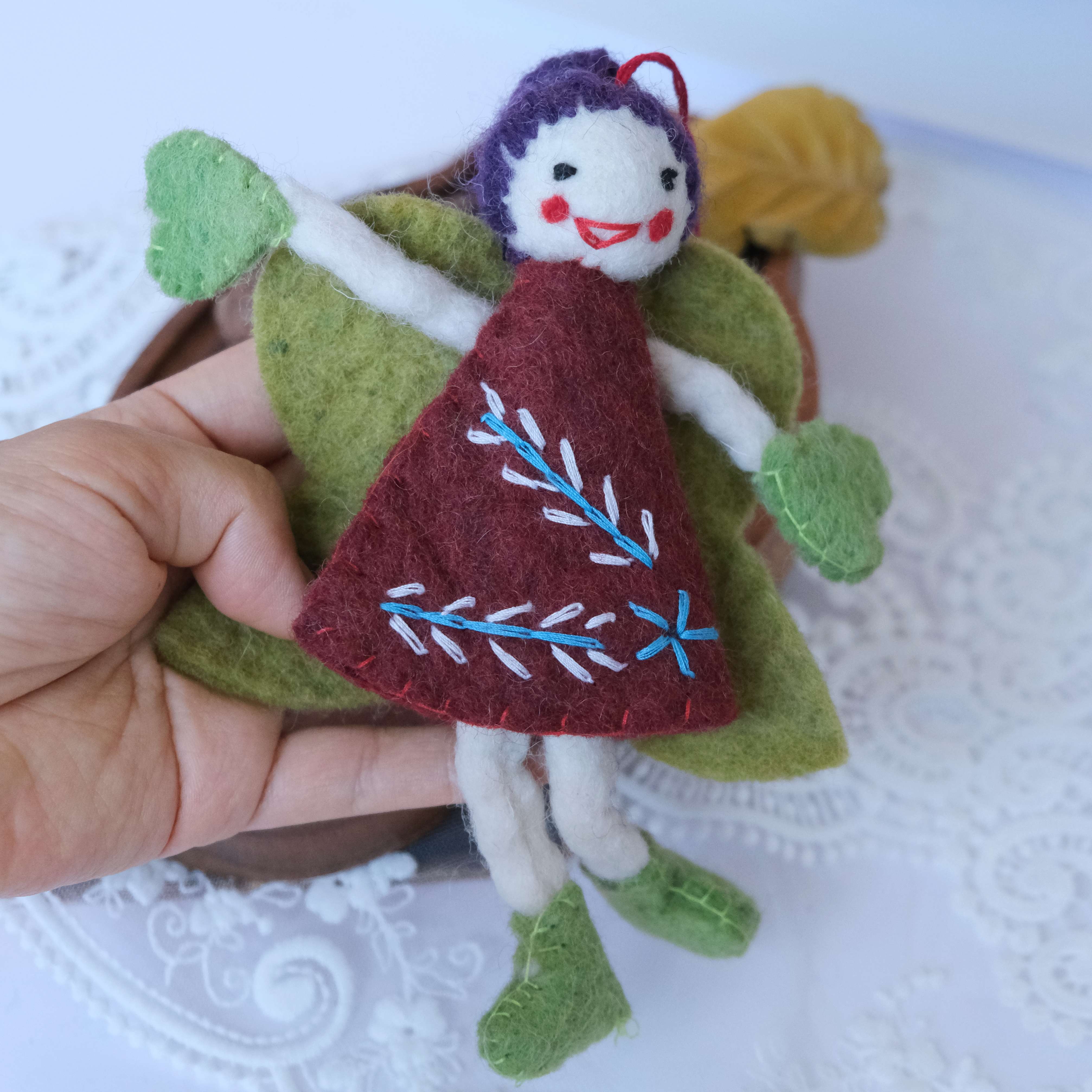 Antique Felt Dolls