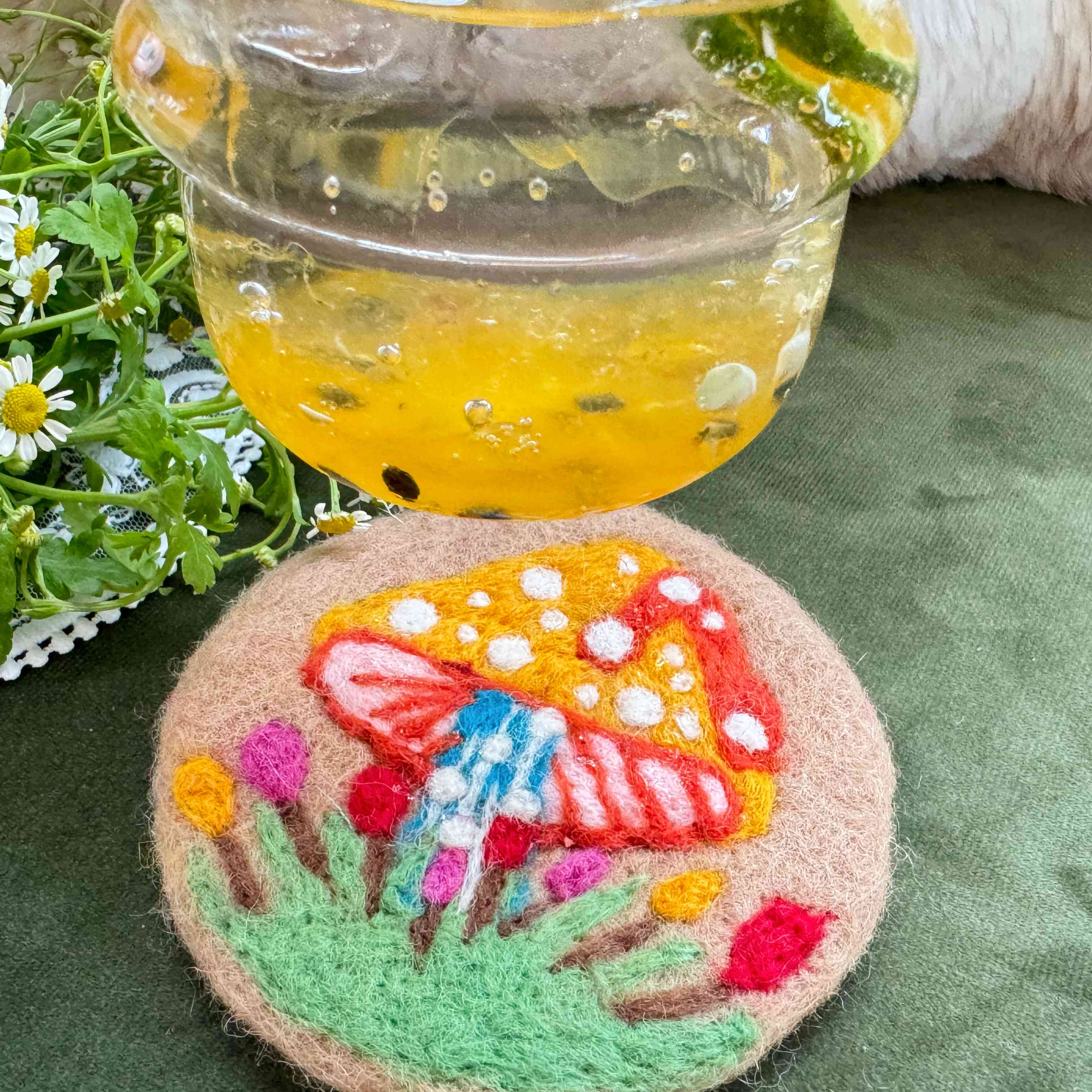 Wool Felt Coasters