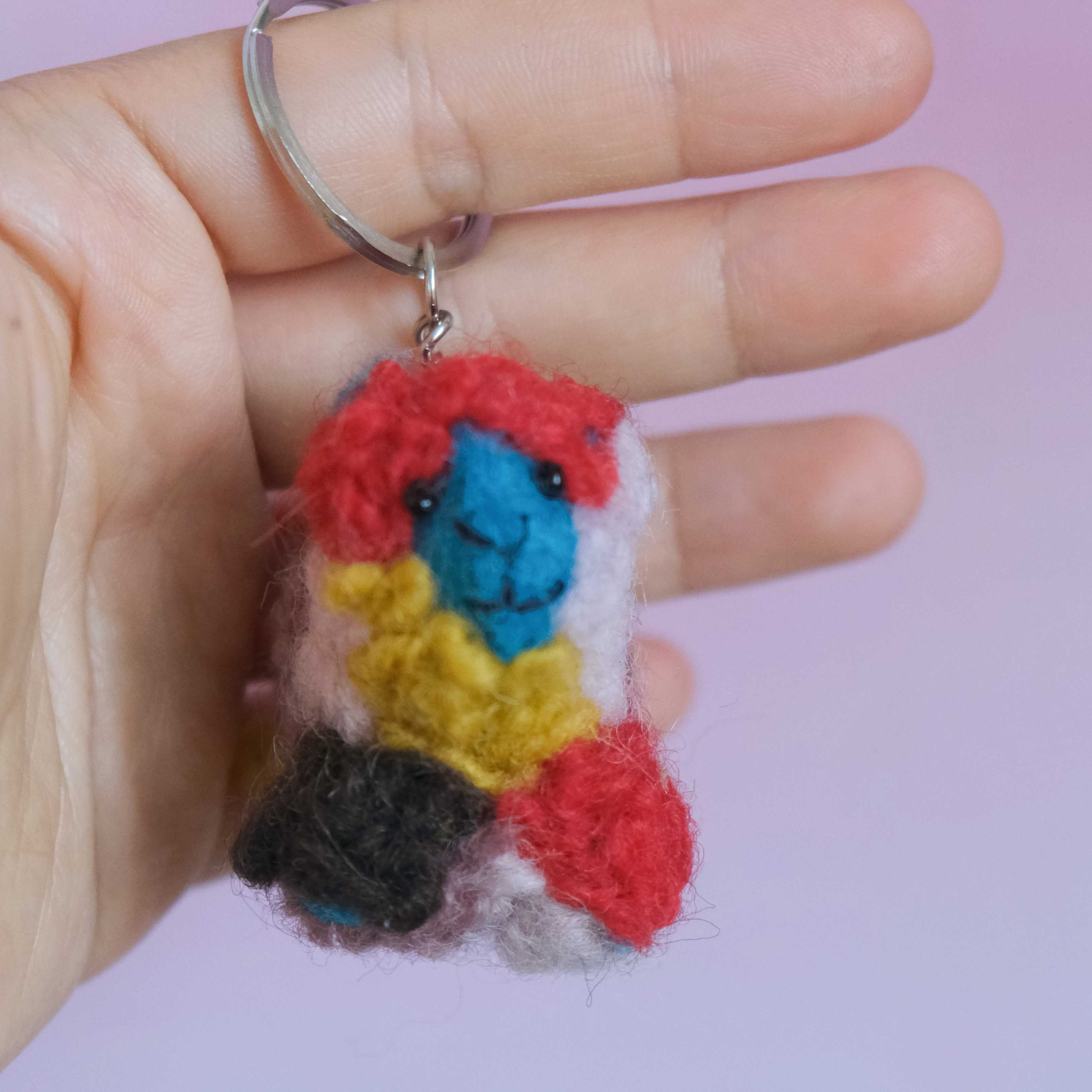 Felted Sheep Ornament 