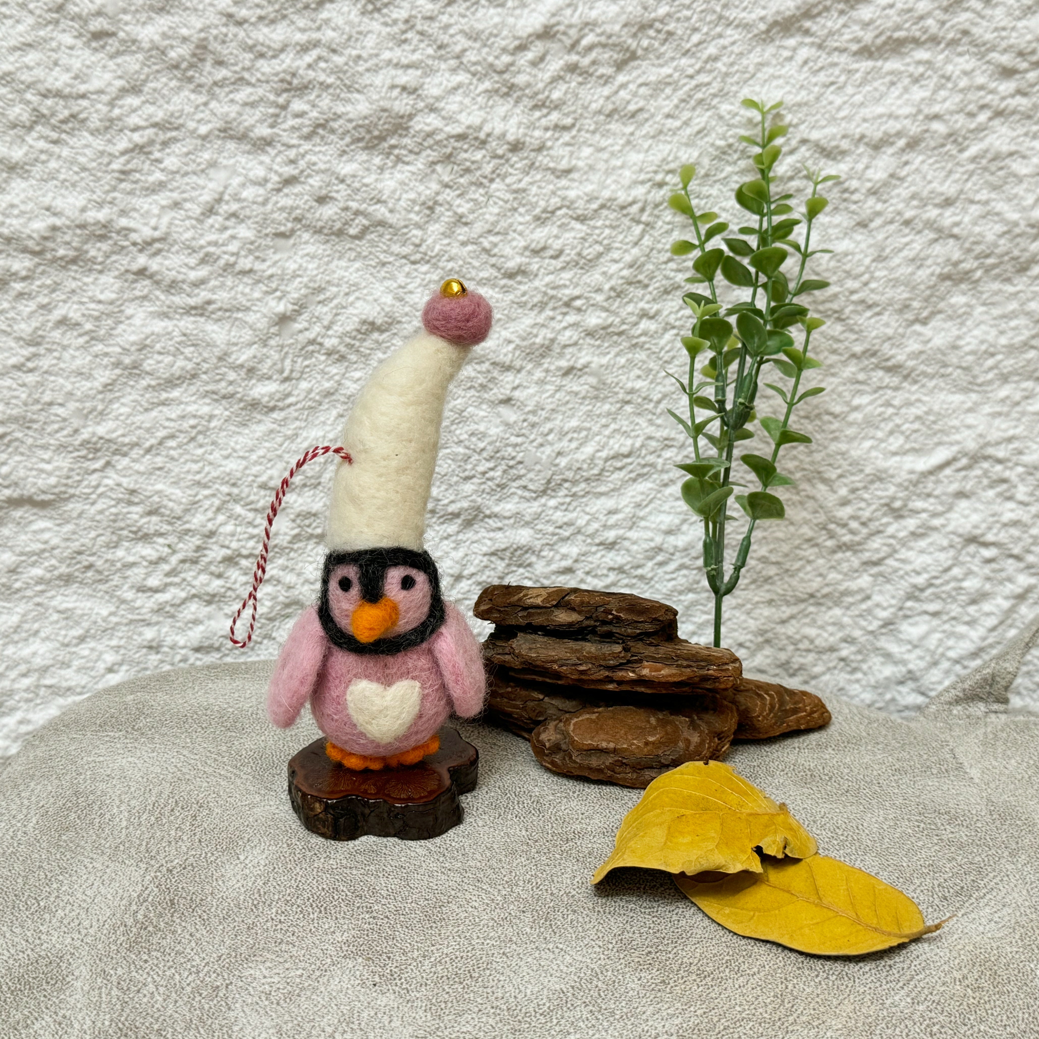 Handcrafted Felt Penguin