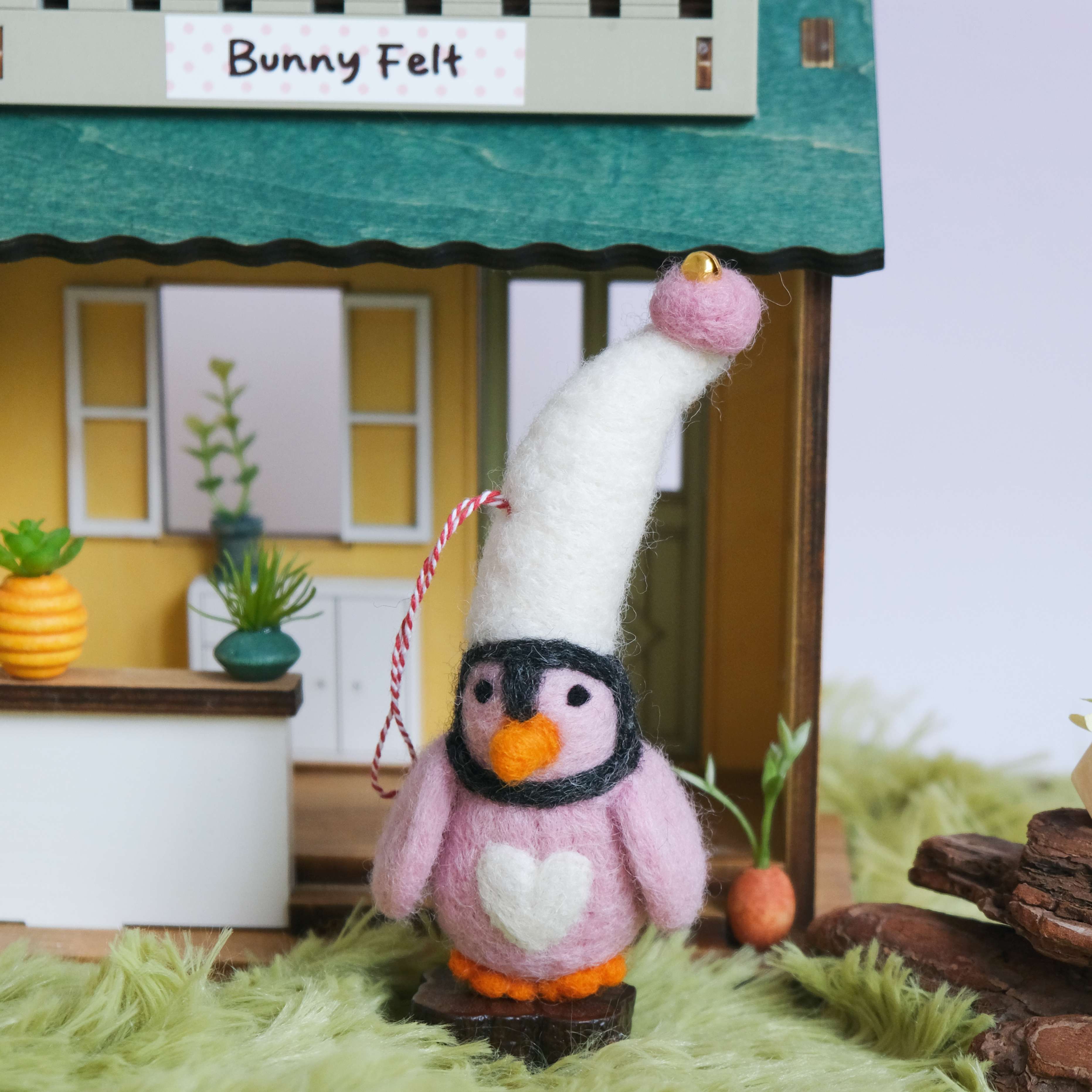 Handcrafted Felt Penguin