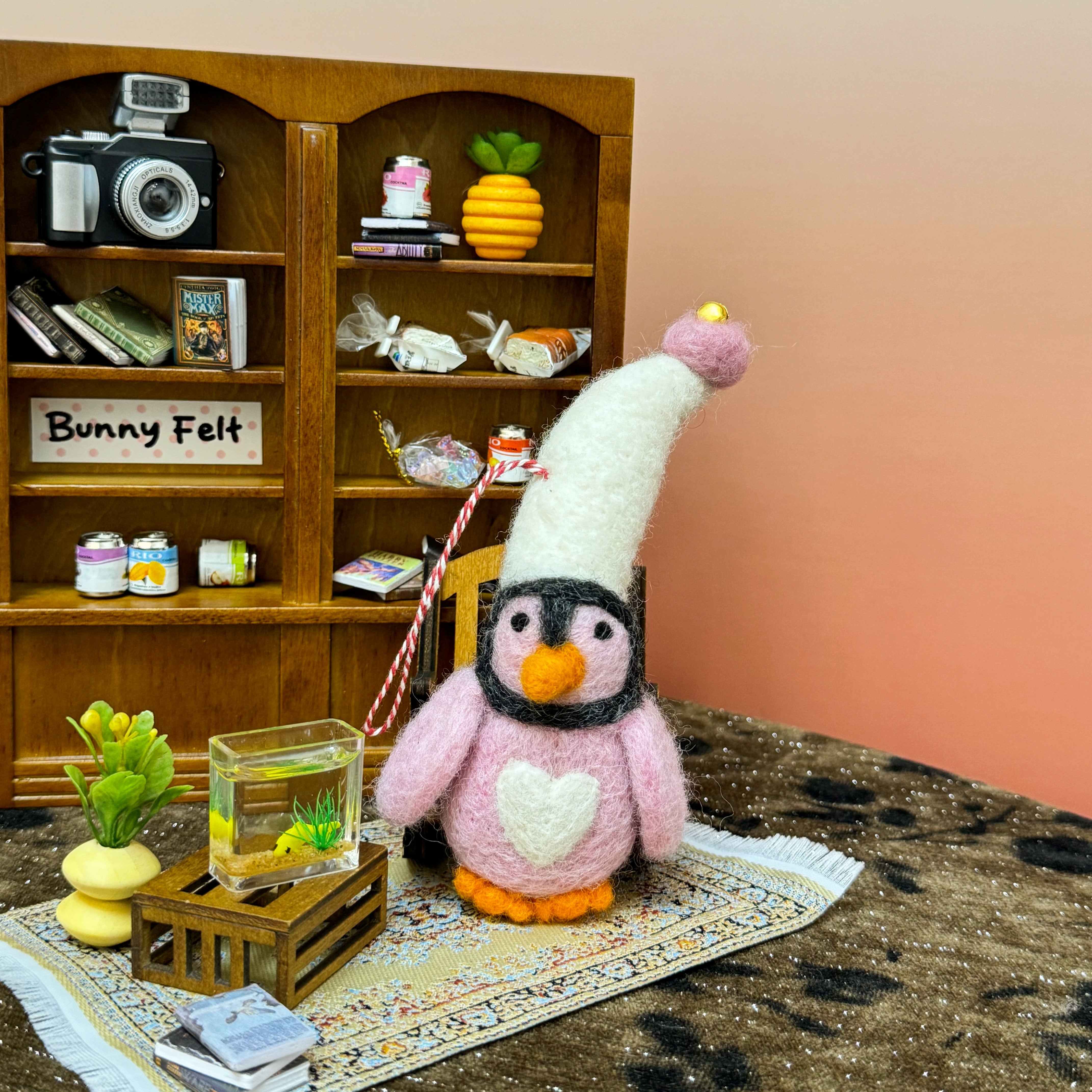 Handcrafted Felt Penguin